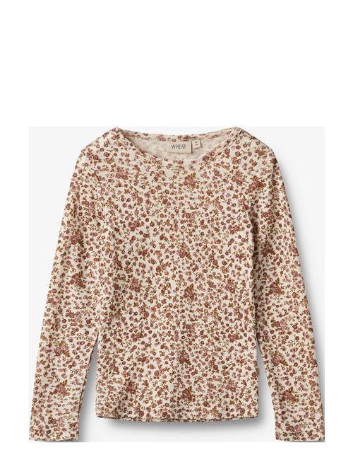 Wheat | Wool T-Shirt L/S Alfie | 128