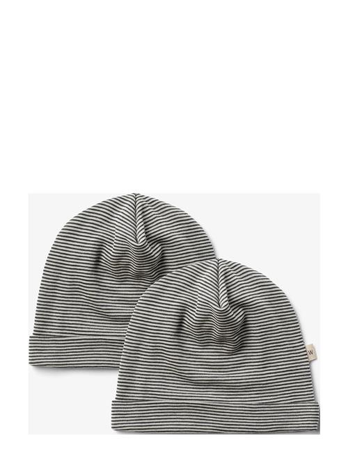 Wheat | 2 Wool Hat Emo | 10/12Y