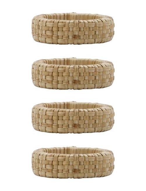 house doctor | Napkin Rings, Hdkind, Nature | 5X5X1.5CM