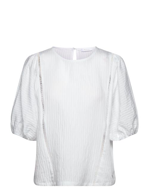 Tamaris Apparel | Cirella Puffsleeve Blouse With Handcraft Detail | 34