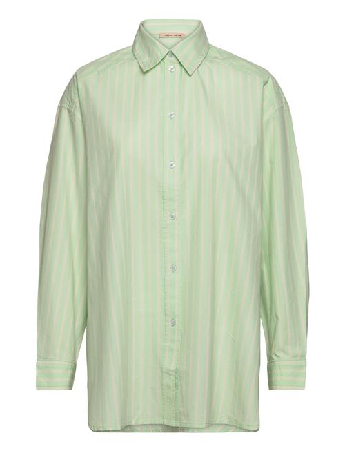 Stella Nova | Oversized Striped Cotton Shirt | 36