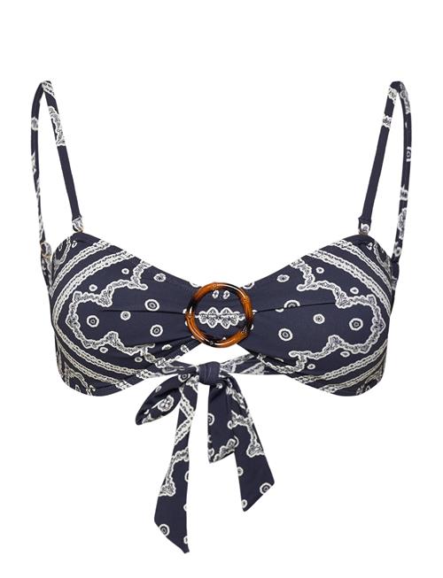 Malina | Viola Bamboo-Ring Bandeau Bikini Top | XS