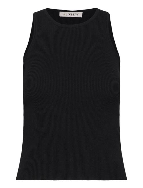 A-View | Rib Knit Tank Top | XS