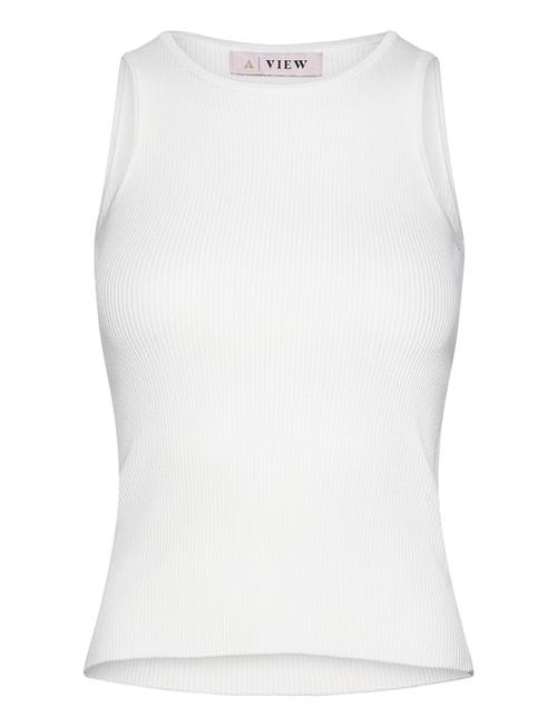 A-View | Rib Knit Tank Top | XS