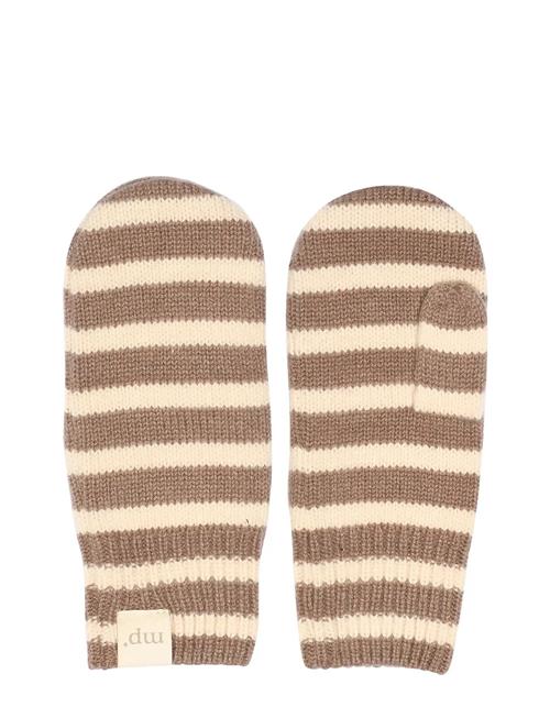 mp Denmark | Bergen Striped Mittens | 3-4Y