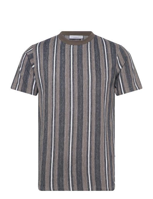Lindbergh | Towel Striped O-Neck Tee S/S | S