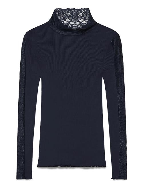 Rosemunde | Rwbeatha Silk Ls Lace T-Shirt | L