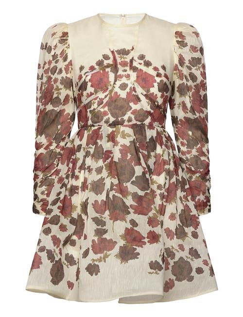 Malina | Leoni Silk Blend Mini Dress | L