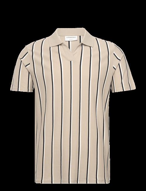Lindbergh | Striped Piqué Polo Shirt S/S | S