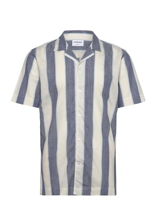 Lindbergh | Striped Linen/Cotton Shirt S/S | L