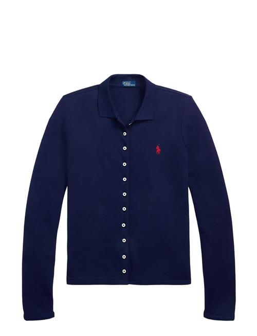 Polo Ralph Lauren | Buttoned-Placket Long-Sleeve Polo Shirt | S
