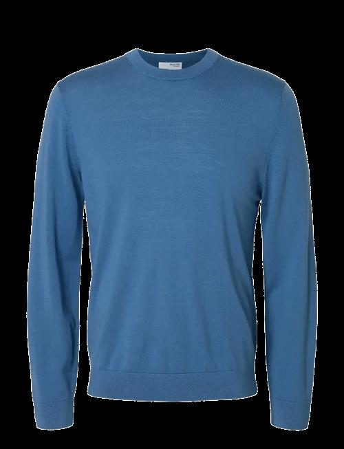 Selected | Slmtray Ls Knit Reg Merino Crew Noos | XXL