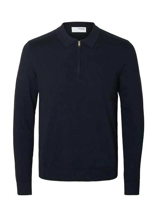 Selected | Slhberg Ls Half Zip Polo Noos | L