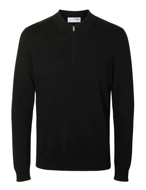 Selected | Slhberg Ls Half Zip Polo Noos | S