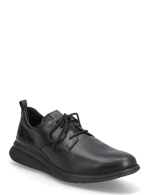 Hush Puppies | Men's Advance Laceup  - Bold Black Leather | 40.5