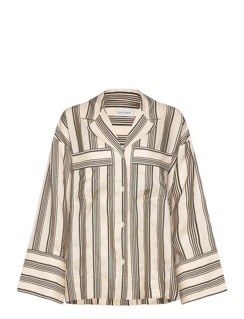 House Of Dagmar | Striped Pyjama Shirt | 38