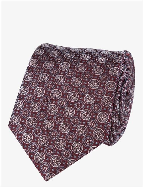 Portia 1924 | Geometric Pattern Silk Tie | ONE SIZE