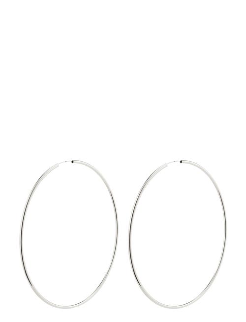 Pilgrim | April Mega Hoop Earrings Silver-Plated | ONE SIZE
