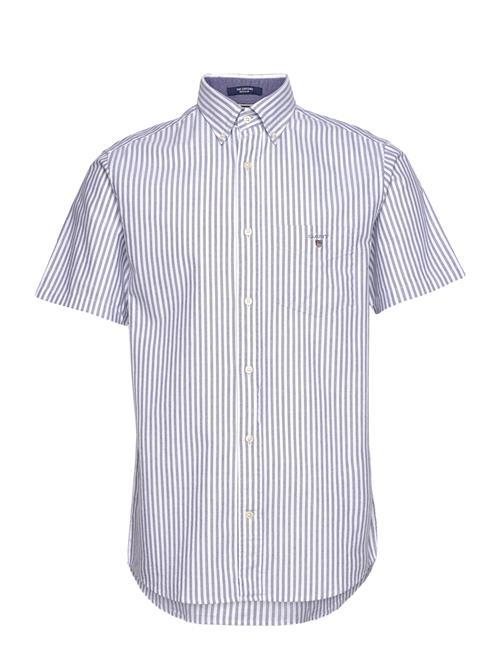 GANT | Reg Oxf Stripe O.shield Ss Shirt | M