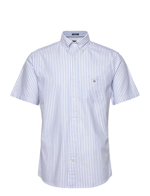 GANT | Reg Oxf Stripe O.shield Ss Shirt | L