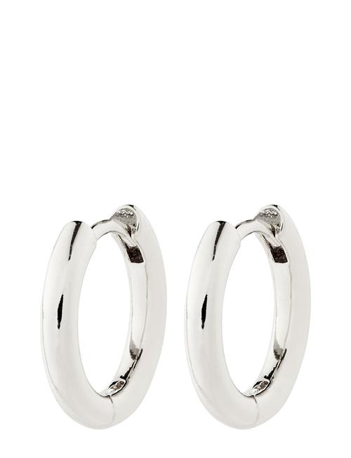 Pilgrim | Charm Small Hoop Earrings Silver-Plated | ONE SIZE
