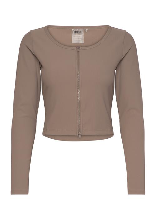 aim´n | Ribbed Performance Zipped Cardigan | M