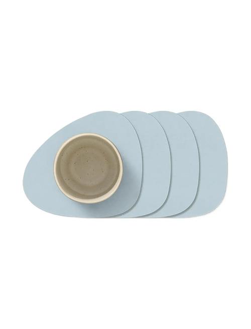 LIND DNA | 4-Set Glass Mat Curve Nupo | 11X13CM