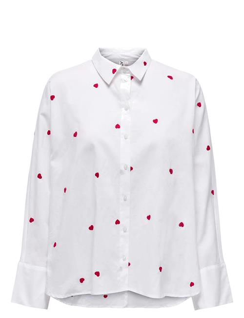 ONLY | Onlnew Lina Grace Ls Emb Shirt Noos Wvn | M