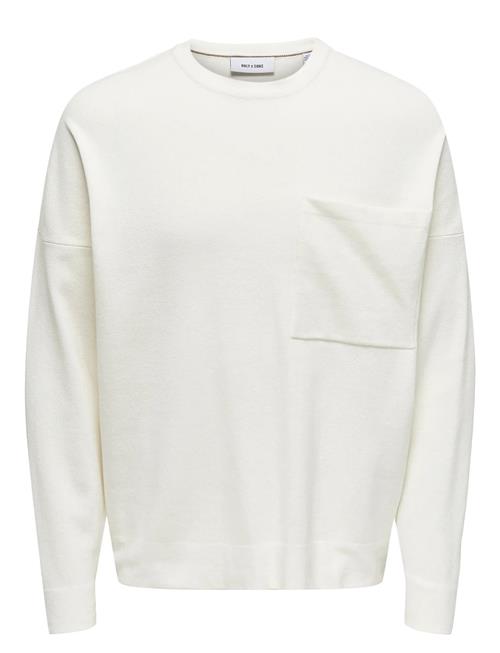 ONLY & SONS | Onslamai Ovz 12 Ls Pocket Crew Knit | XXL