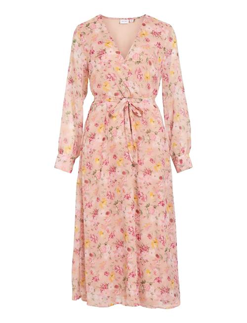 Vila | Vifalia V-Neck L/S Midi Dress - Noos/Oc | 40
