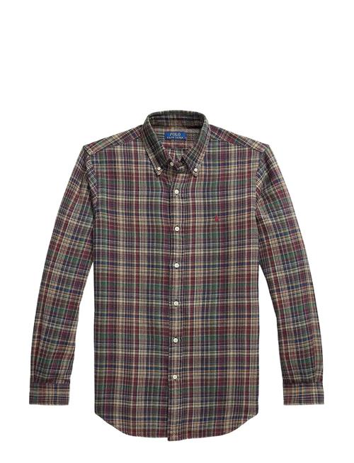 Polo Ralph Lauren | Custom Fit Plaid Brushed Flannel Shirt | S