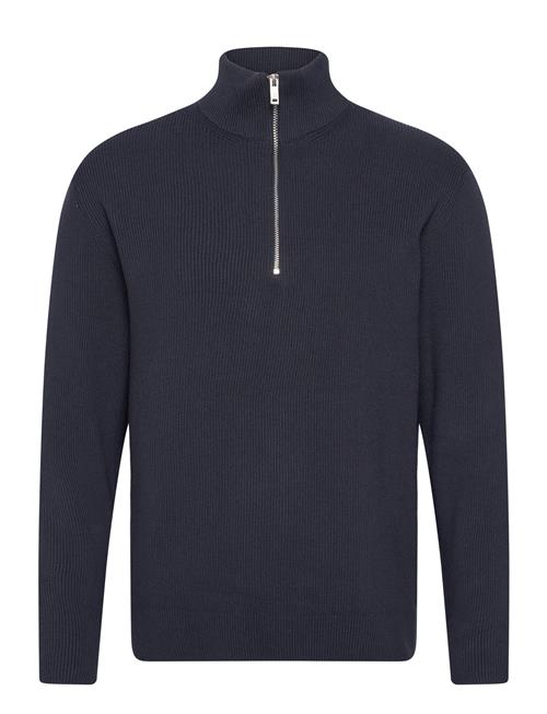 Lindbergh | Half Zip Rib Knit | S