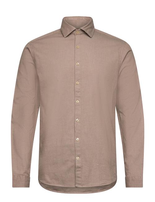 Lindbergh | Soft Indigo Stretch Shirt L/S | S