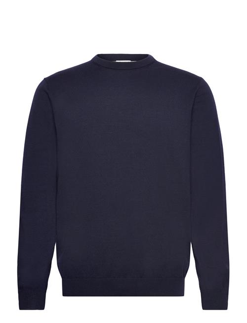 Lindbergh Black | 100  Merino Crew Neck Knit | L