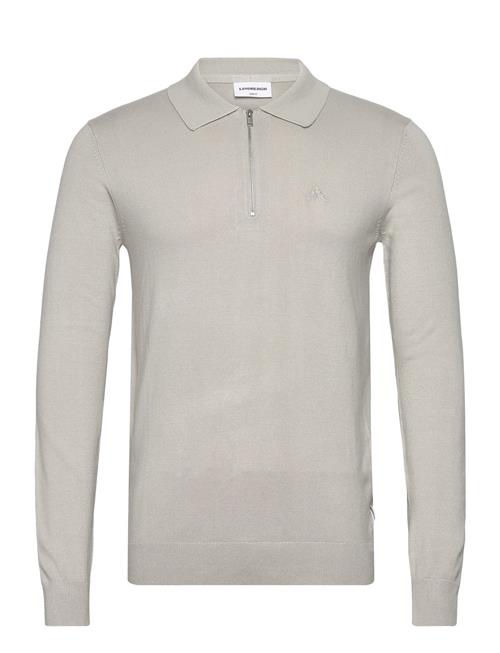 Lindbergh | Ecovero L/S Zip Polo | XL