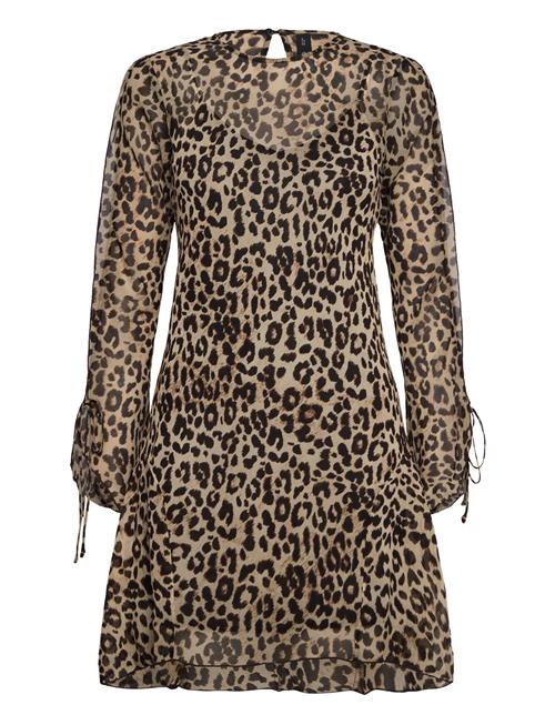 Mango | Short Leopard-Print Dress | M
