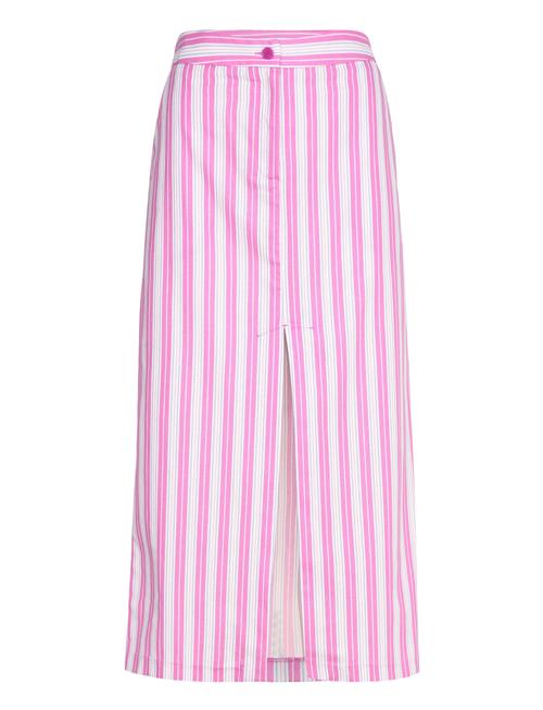 Mango | Slit Striped Skirt | 34