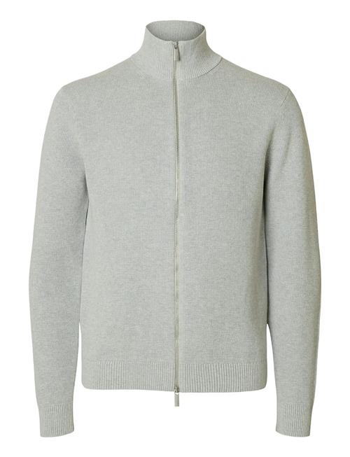 Se Selected | Slmdane Ls Knit Structure Full Zip Noos | S hos Booztlet