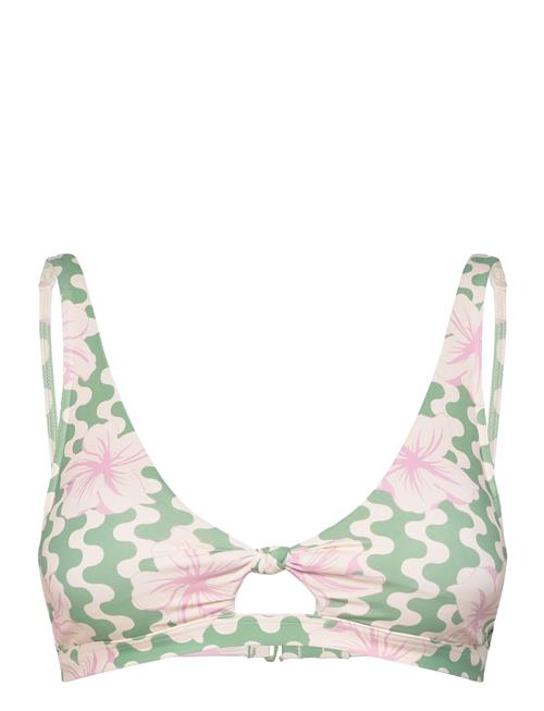 Roxy | Hibiscus Daze Elong Tri Bra | L