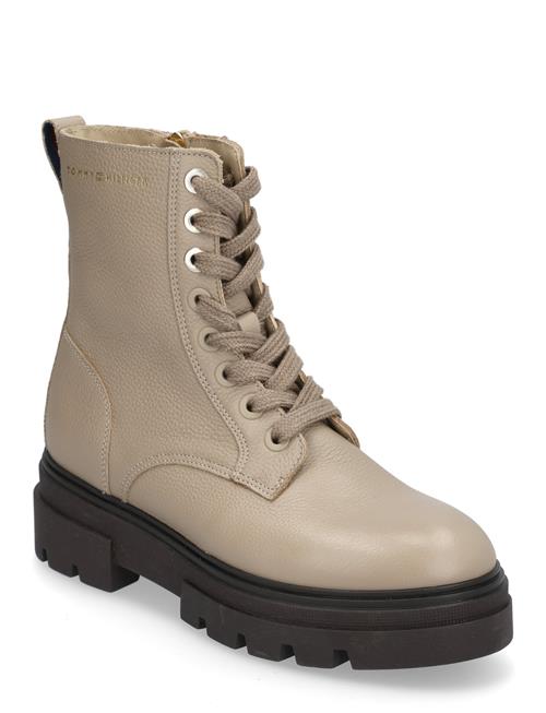 Tommy Hilfiger | Bicolor Leather Lace-Up | 36