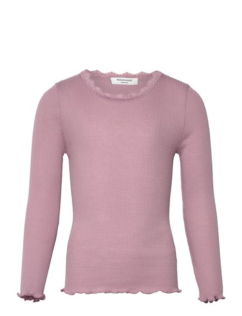 Rosemunde Kids | Rkbalta Modal Ls Lace T-Shirt | 128