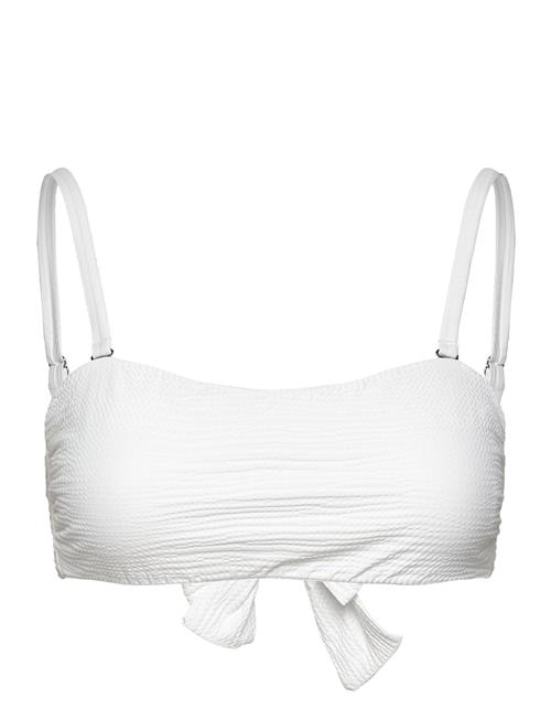 Casall | Waffle Bandeau Tie Back Bikini Top | 38