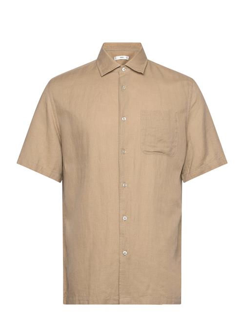 Mango | Regular-Fit Linen Shirt With Pocket | S