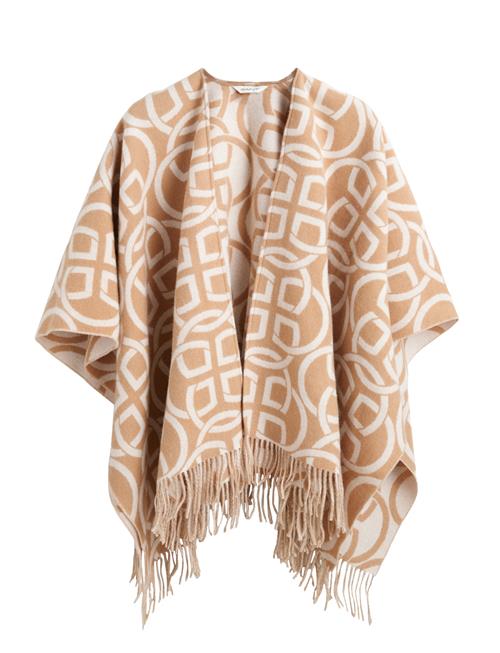 GANT | G Pattern Wool Poncho | ONE SIZE