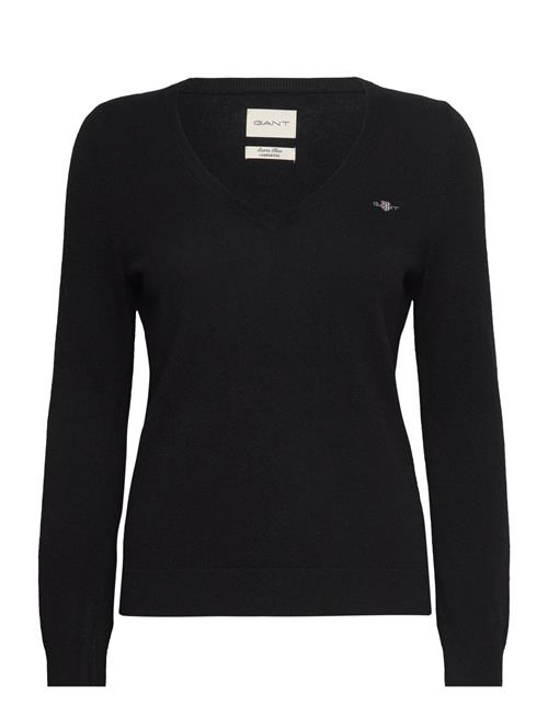 Gant | Extrafine Lambswool Blend V-Neck | M
