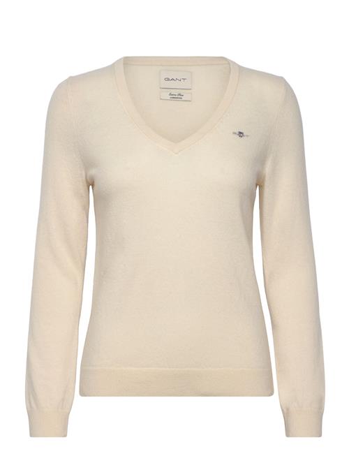 GANT | Extrafine Lambswool Blend V-Neck | XL