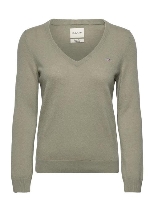 GANT | Extrafine Lambswool Blend V-Neck | S