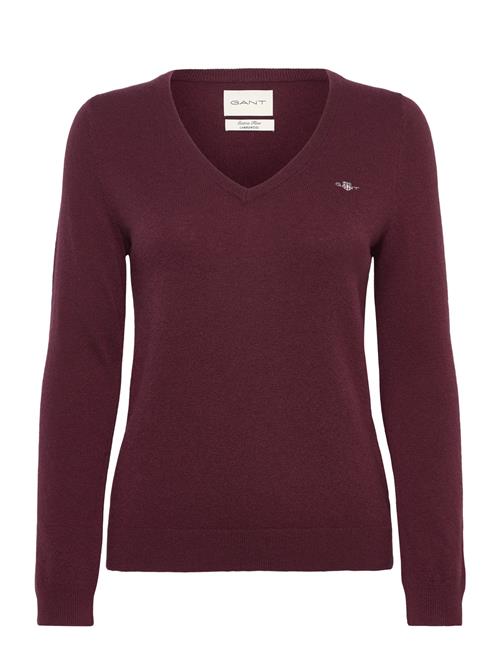 GANT | Extrafine Lambswool Blend V-Neck | XXL