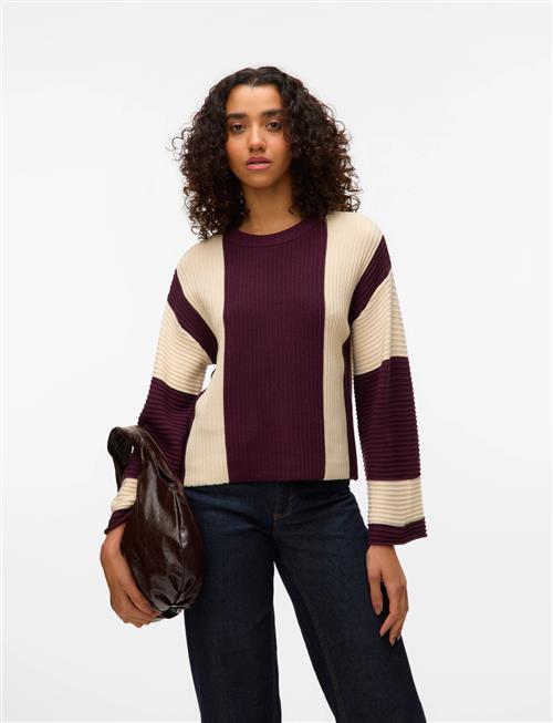Vero Moda | Vmgigi Ls O-Neck Pullover Lcs Rep | XS