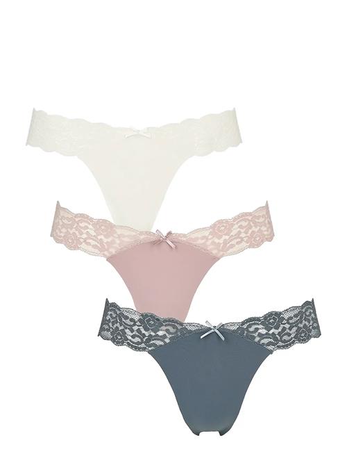 Missya | Seamless String W Lace On Side 3-Pack | XL
